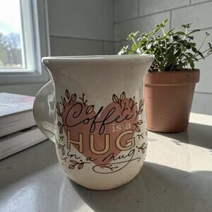 Graham Dunn Coffee Is a Hug in a Mug Oversized Ceramic Coffee Cup